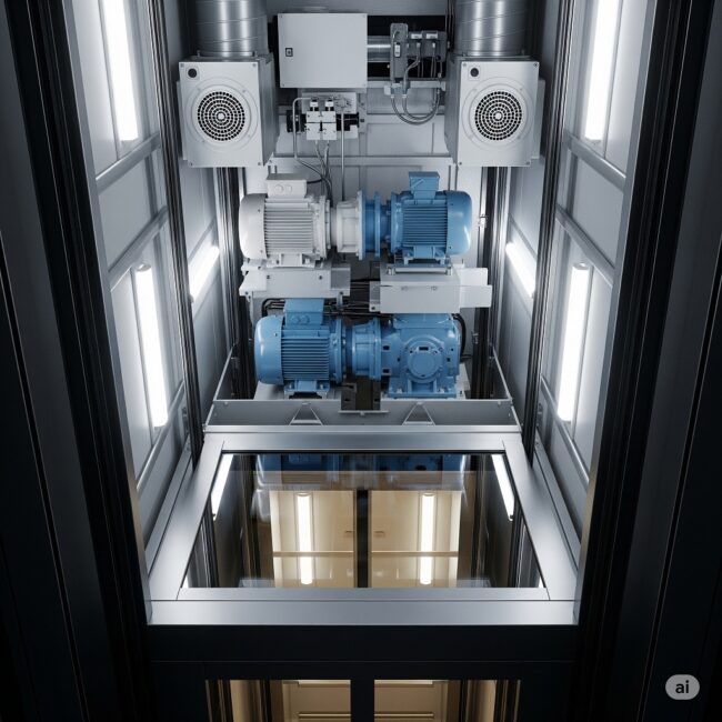 Makina Daireli Asansör Nedir